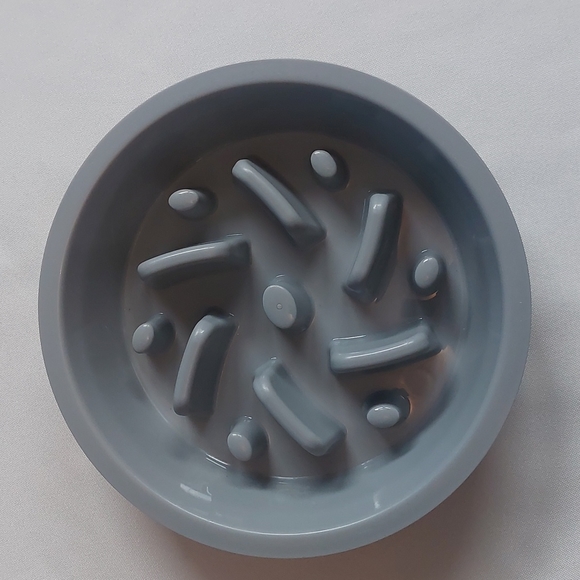 Source Unknown Other - Feeder Dog Bowl gray